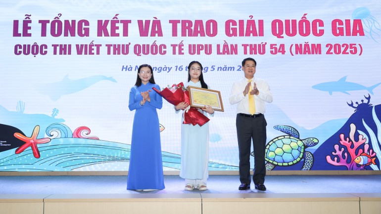 Trao giải Cuộc thi viết thư UPU lần thứ 54 - năm 2025 ảnh 2