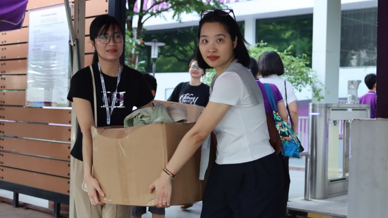 Sẵn sàng đồng hành cùng học sinh.