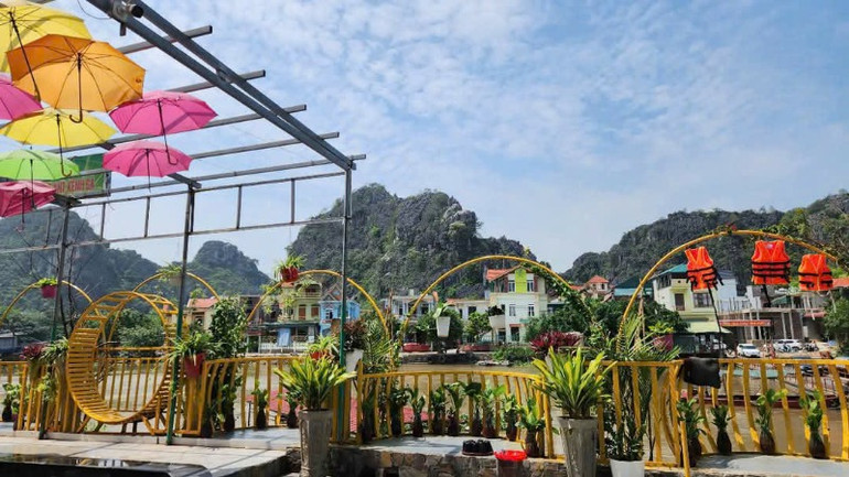 Không gian đầy chất thơ trên vùng đất giàu truyền thống.