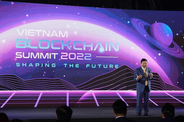 Ông Trương Gia Bình, Chủ tịch Hội đồng Sáng lập VINASA, Chủ tịch Tập đoàn FPT phát biểu.