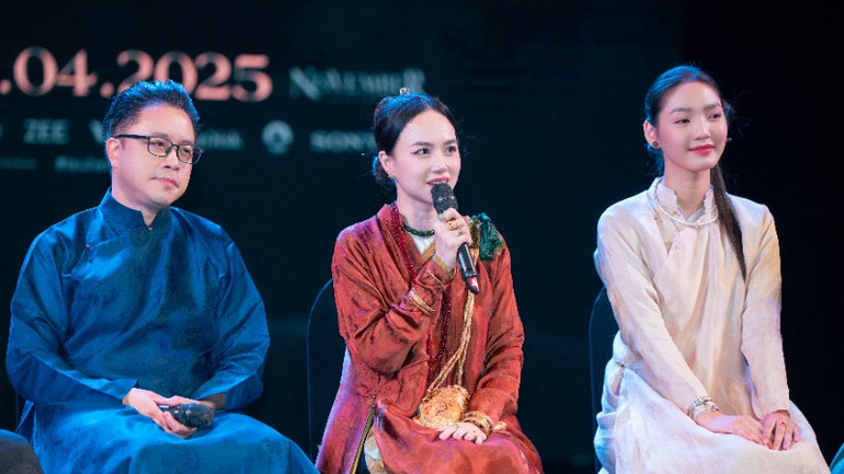 Đinh Ngọc Diệp đảm nhận cả vai trò diễn xuất và nhà sản xuất.