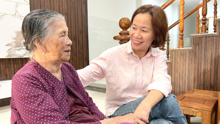 Ký ức về con luôn khắc sâu trong trái tim của mẹ.