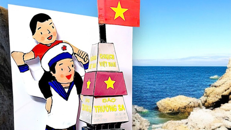 Những món quà nhỏ đong đầy tình yêu Tổ quốc của người vợ lính.