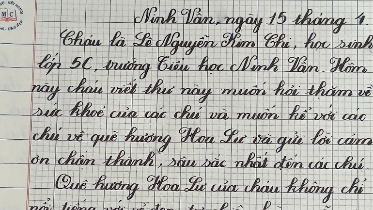 Nét chữ đầy yêu thương của các em nhỏ. Nét chữ đầy yêu thương của các em nhỏ.