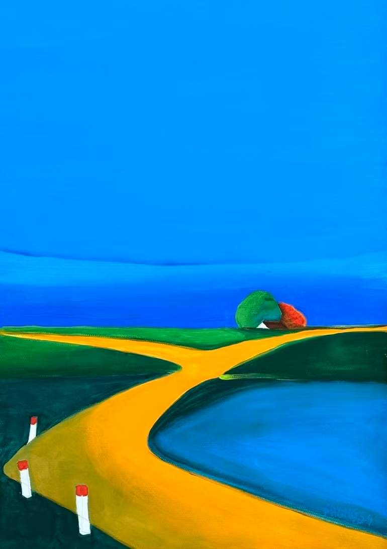 Tại lễ ra mắt sách, công chúng cũng được chiêm ngưỡng những bức tranh ấn tượng của họa sĩ Đào Hải Phong.