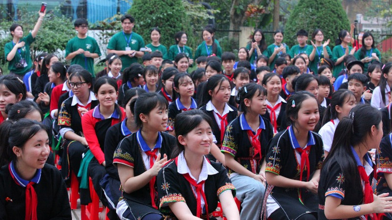 Dự án đã giảng dạy cho học sinh vùng cao nhiều kỹ năng bổ ích.