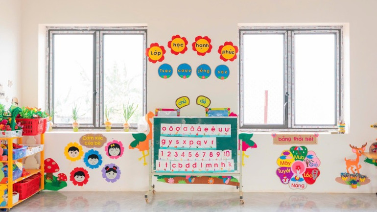 Lớp học hạnh phúc sẽ gieo niềm vui và niềm tin cho thế hệ tương lai.