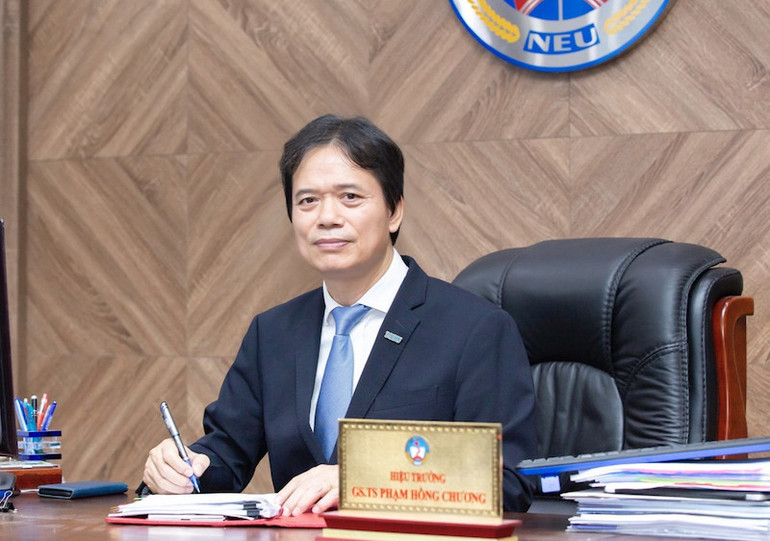 Giám đốc Đại học Kinh tế quốc dân Phạm Hồng Chương. (Ảnh: NEU) Giám đốc Đại học Kinh tế quốc dân Phạm Hồng Chương. (Ảnh: NEU)