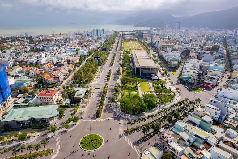 Một góc trung tâm thành phố Quy Nhơn, tỉnh Bình Định. Ảnh: Nguyễn Phan Dũng Nhân Một góc trung tâm thành phố Quy Nhơn, tỉnh Bình Định. Ảnh: Nguyễn Phan Dũng Nhân