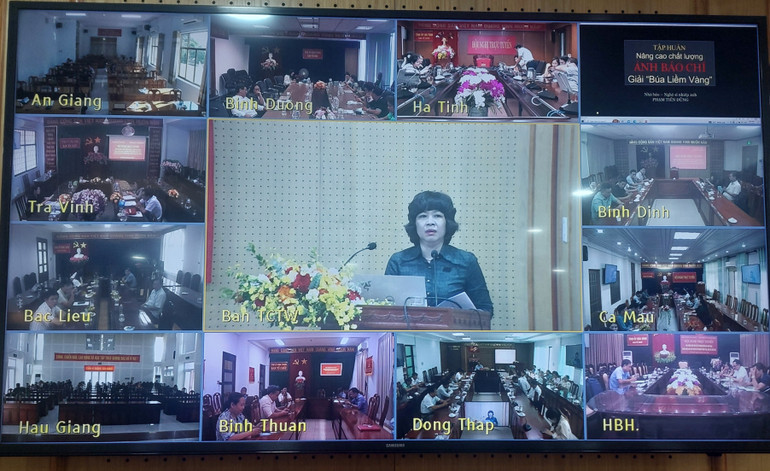 Hội nghị diễn ra tại Ban Tổ chức Trung ương và kết nối trực tuyến đến các tỉnh, thành phố trong cả nước.