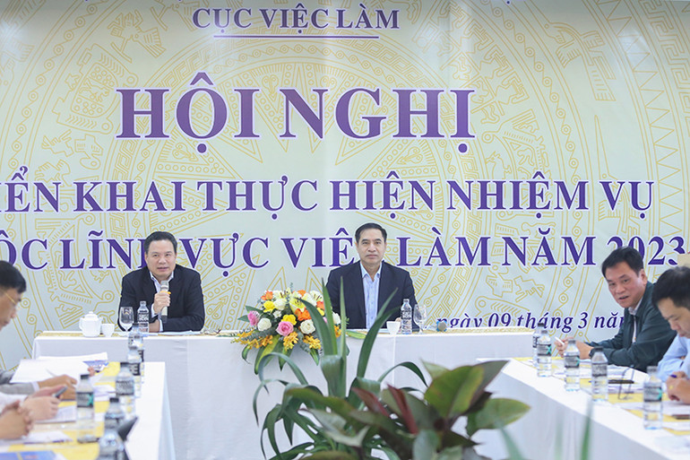 Hội nghị triển khai thực hiện nhiệm vụ thuộc lĩnh vực việc làm năm 2023 tại Phú Thọ.