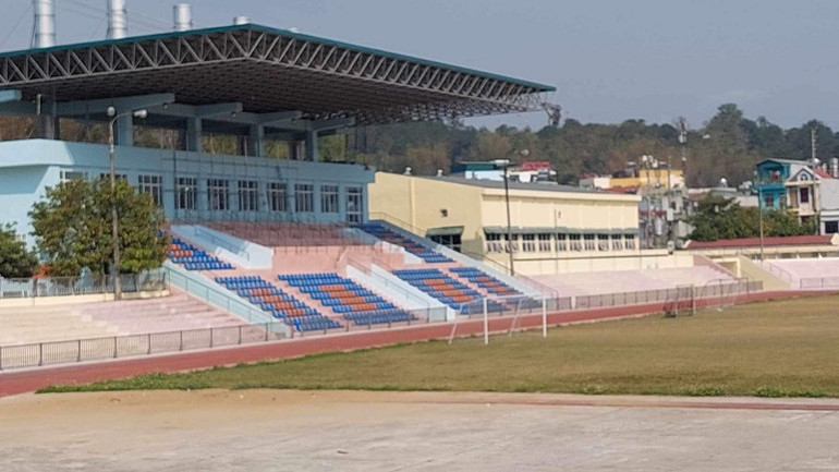 Khu vực đại biểu ở khán đài A đã được thay thế 30% số ghế; số còn lại được gia cố, làm mới.