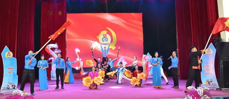 Một trong các tiết mục ấn tượng tại Hội thi.