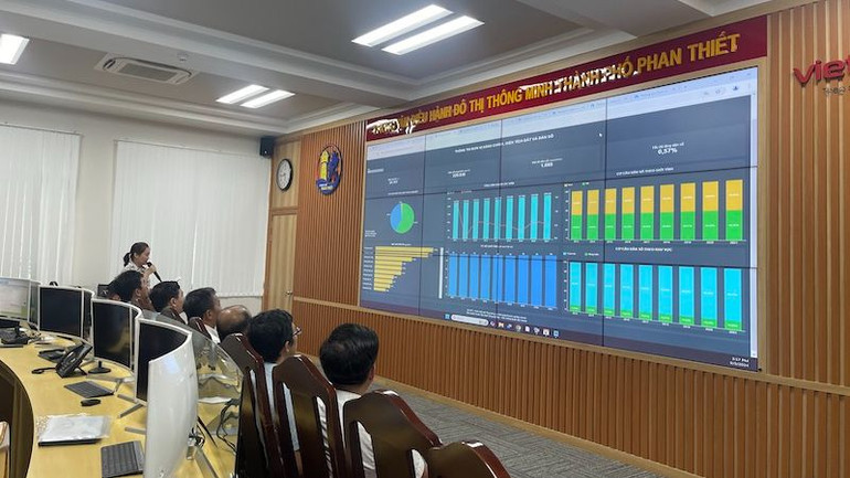 Trung tâm điều hành đô thị thông minh IOC Phan Thiết.