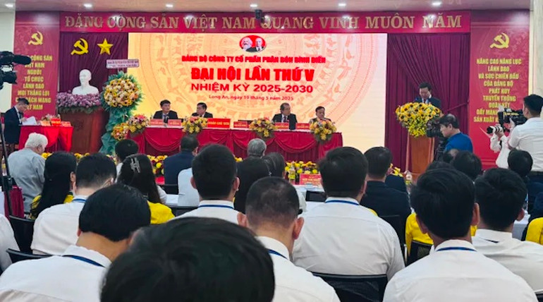 Đại hội Đảng bộ Công ty CPPB Bình Điền lần thứ nhiệm kỳ 2025-2030.