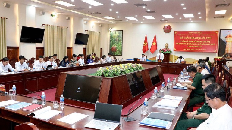 Quang cảnh hội thảo.