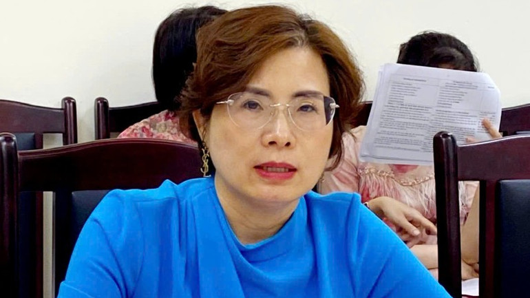 Bà Nguyễn Thị Hạnh, Vụ trưởng Pháp luật Hình sự-Hành chính, Bộ Tư pháp. (Ảnh: TH).