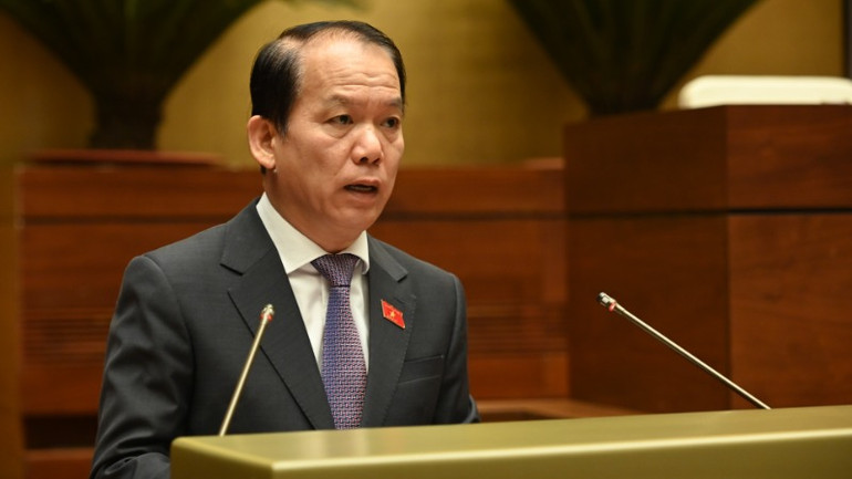 Chủ nhiệm Ủy ban Pháp luật và Tư pháp Hoàng Thanh Tùng cho biết, Ủy ban tán thành cần thiết sửa đổi, bổ sung Luật Xử lý vi phạm hành chính. (Ảnh: BÙI GIANG)