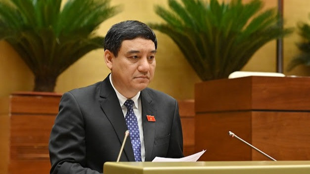 Chủ nhiệm Ủy ban Văn hóa và Xã hội của Quốc hội Nguyễn Đắc Vinh. (Ảnh: THỦY NGUYÊN)