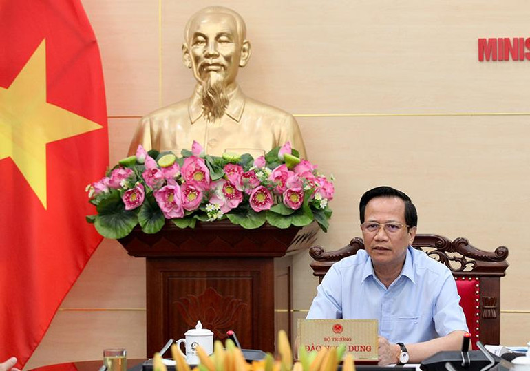 Bộ trưởng Đào Ngọc Dung: "Tiến độ giải ngân gói chính sách hỗ trợ tiền thuê nhà cho người lao động rất chậm" (Ảnh: Mạnh Đức).