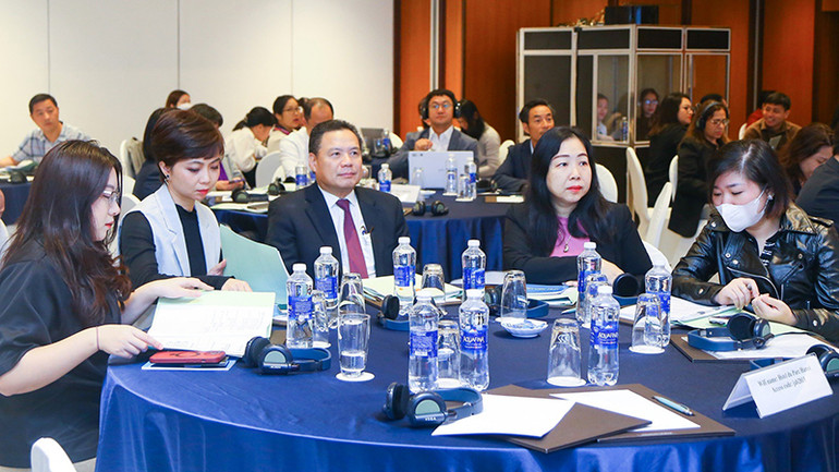 Các đại biểu tham dự hội thảo. (Ảnh: Tống Giáp)