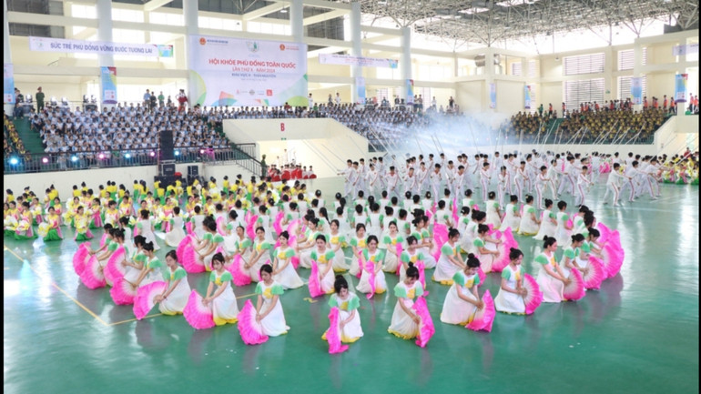 Chương trình nghệ thuật với chủ đề “Sức mạnh Phù Đổng - trên đường hội nhập và phát triển”.