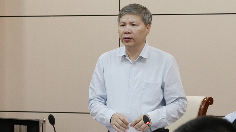 Phó Tổng Giám đốc Bảo hiểm xã hội Việt Nam Nguyễn Đức Hòa chia sẻ tại chương trình.