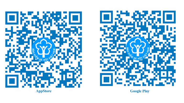 Ứng dụng Vss-ID trên AppStore và Google Play.