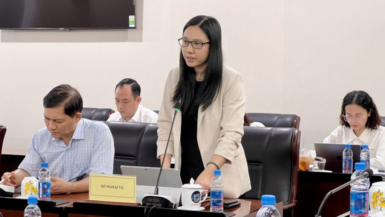 Đại biểu phát biểu ý kiến tại buổi họp cho công tác tổ chức Diễn đàn Hợp tác kinh tế Horasis châu Á 2023. Đại biểu phát biểu ý kiến tại buổi họp cho công tác tổ chức Diễn đàn Hợp tác kinh tế Horasis châu Á 2023.