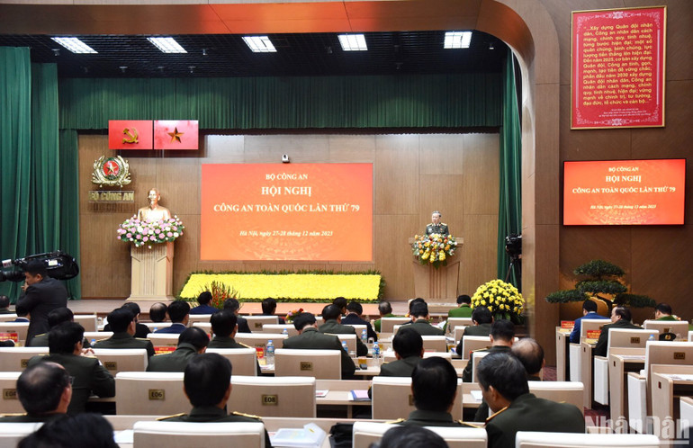 Quang cảnh hội nghị. (Ảnh: Trần Hải)