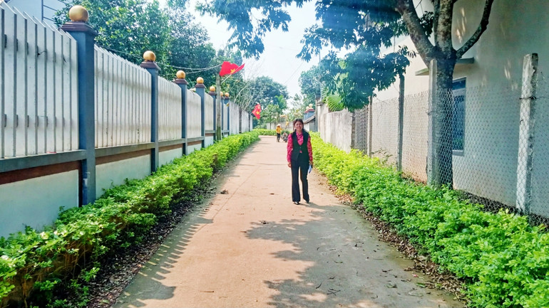 Kinh tế phát triển, môi trường trong lành, xóm Phẩm, xã Dương Thành, huyện Phú Bình trở thành miền quê đáng sống.