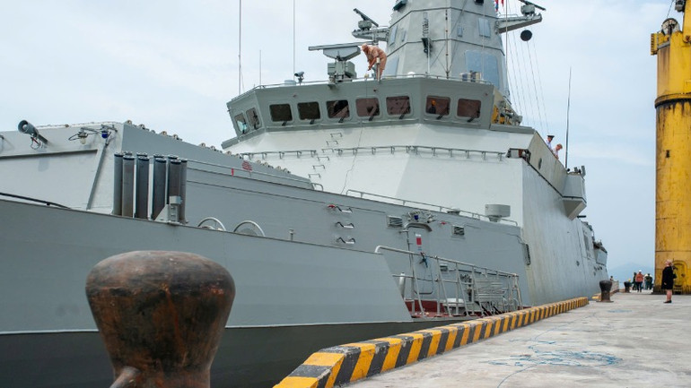 Đội tàu sẽ thăm xã giao thành phố Đà Nẵng từ ngày 10 đến 14/5.