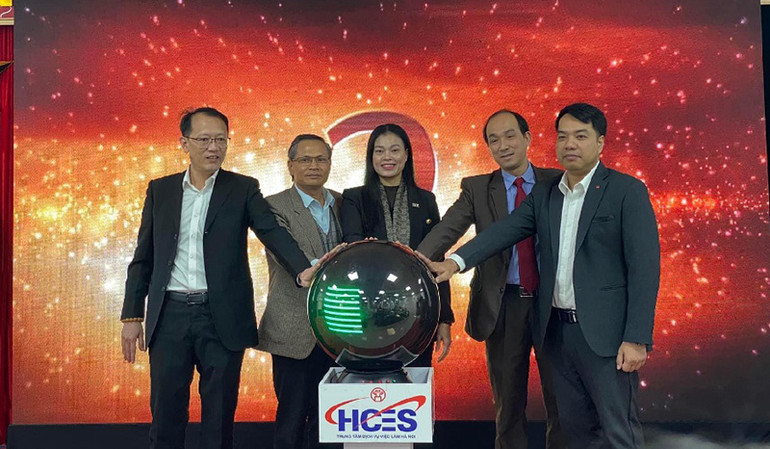 Khai mạc phiên giao dịch việc làm chuyên đề việc làm bán thời gian của Trung tâm Dịch vụ việc làm Hà Nội vào tháng 1/2023. (Ảnh: HCES)