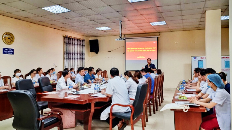 Thời gian gần đây, hội thảo y khoa, sinh hoạt khoa học được Bệnh viện C Thái Nguyên duy trì thường xuyên.