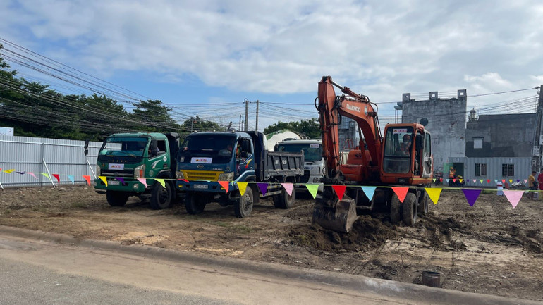 Dự án sẽ xây dựng hai khối chung cư A1, A2 và các hạng mục phụ trợ, với giá trị hợp đồng 147,8 tỷ đồng.