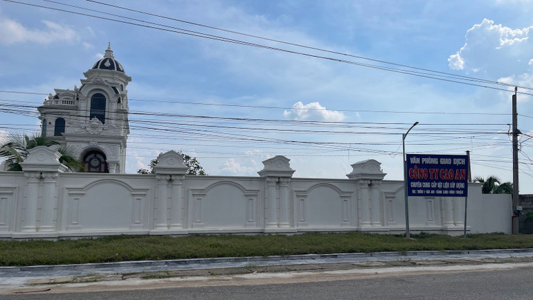 Biệt thự được xây dựng không phép