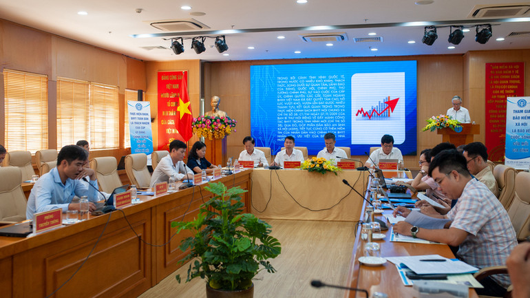 Quang cảnh hội nghị.