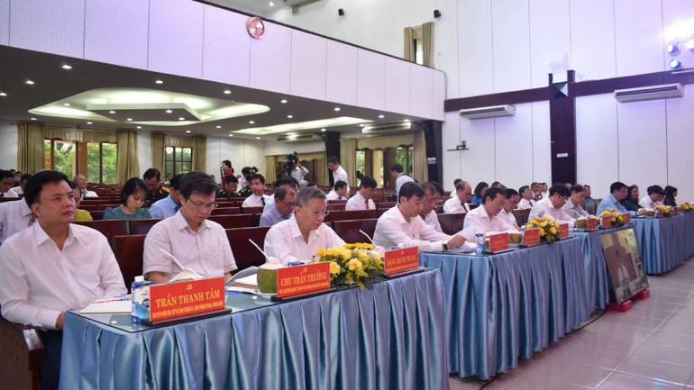 Đại biểu tham dự buổi làm việc