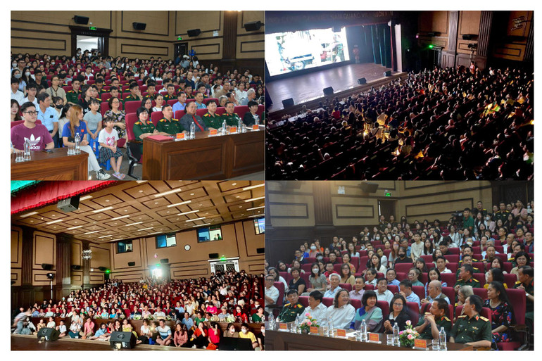 Trung bình mỗi buổi chiếu, Điện ảnh Quân đội nhân dân đón tiếp 400-500 khán giả. Do điều kiện cơ sở vật chất có hạn, đơn vị đã bố trí thêm nhiều ghế phụ để phục vụ, đáp ứng lượng khán giả đến tham dự tuần phim.