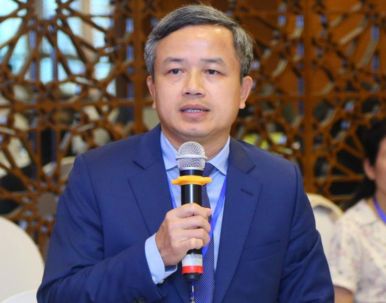 Phó Cục trưởng Cục Quản lý lao động ngoài nước Phạm Viết Hương. (Ảnh: Tống Giáp)