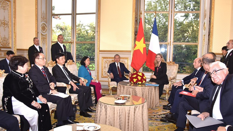 Chủ tịch Quốc hội Yael Braun–Pivet bày tỏ vinh dự được đón Tổng Bí Thư, Chủ tịch nước sang dự Hội nghị cấp cao Pháp ngữ lần thứ 19 và thăm chính thức Pháp.