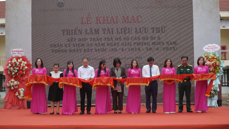 Triển lãm tài liệu lưu trữ dự kiến diễn ra trong 14 ngày (từ 17 đến 30/4/2025).