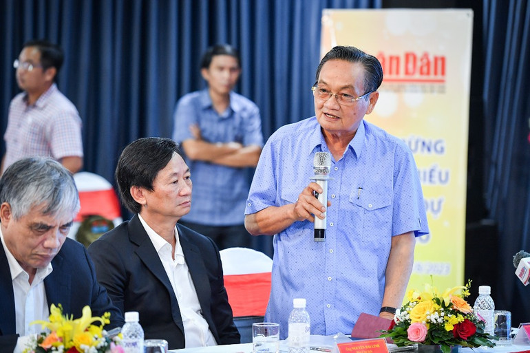 Tiến sĩ Trần Du Lịch: &quot;TP Hồ Chí Minh nên tận dụng vị trí của cảng Nhà Rồng-Khánh Hội để phát triển du lịch&quot;.
