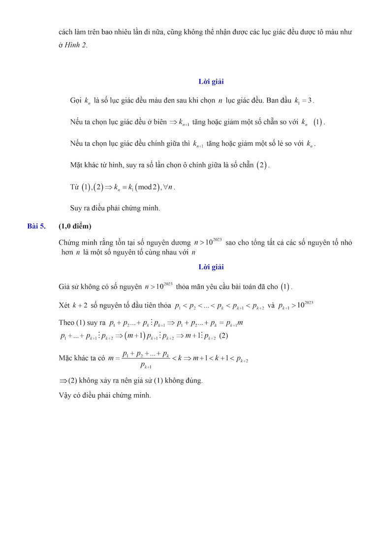 Lời giải do các giáo viên nhóm Toán Tiểu học - THCS - THPT Việt Nam thực hiện