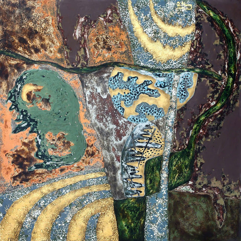 Tác phẩm "Nhịp điệu vùng cao 1".