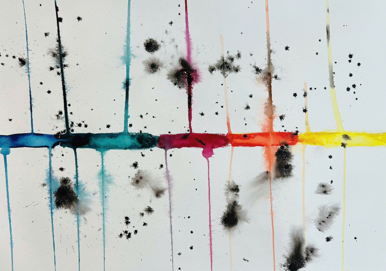 Tác phẩm "Khu rừng của tâm trí" của Kim Anh.