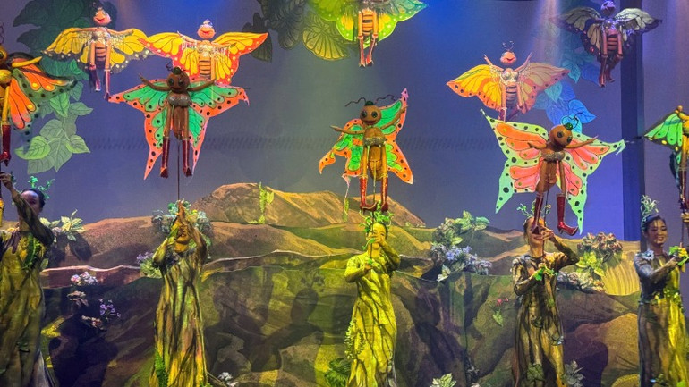 Vở diễn là nỗ lực đáng ghi nhận của Nhà hát Múa rối Việt Nam.