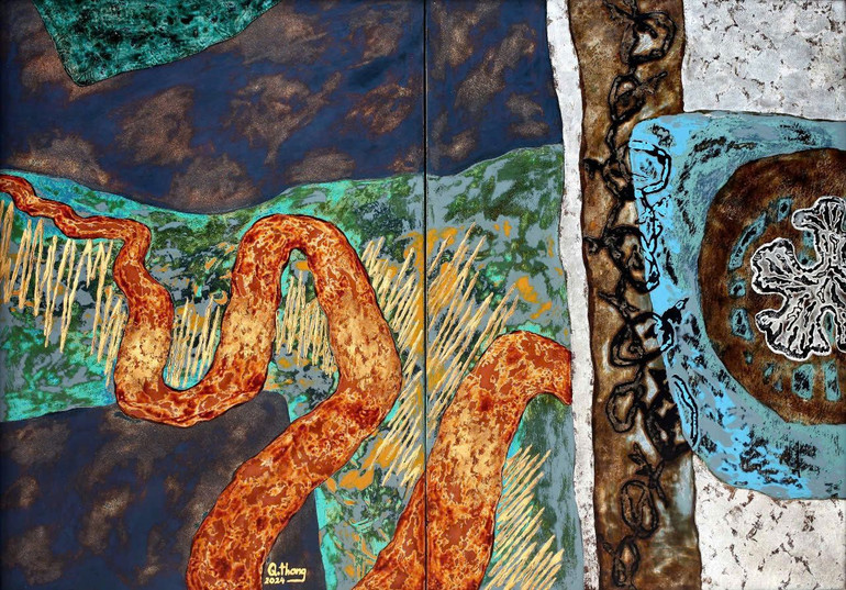 Tác phẩm "Nhịp điệu vùng cao 2".