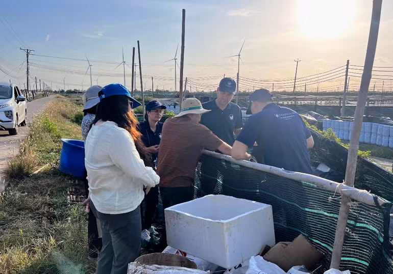 Dự án thu gom và chuyển đổi vật liệu lót ao đã qua sử dụng có thể mở rộng quy mô tại tỉnh Sóc Trăng. Dự án thu gom và chuyển đổi vật liệu lót ao đã qua sử dụng có thể mở rộng quy mô tại tỉnh Sóc Trăng.