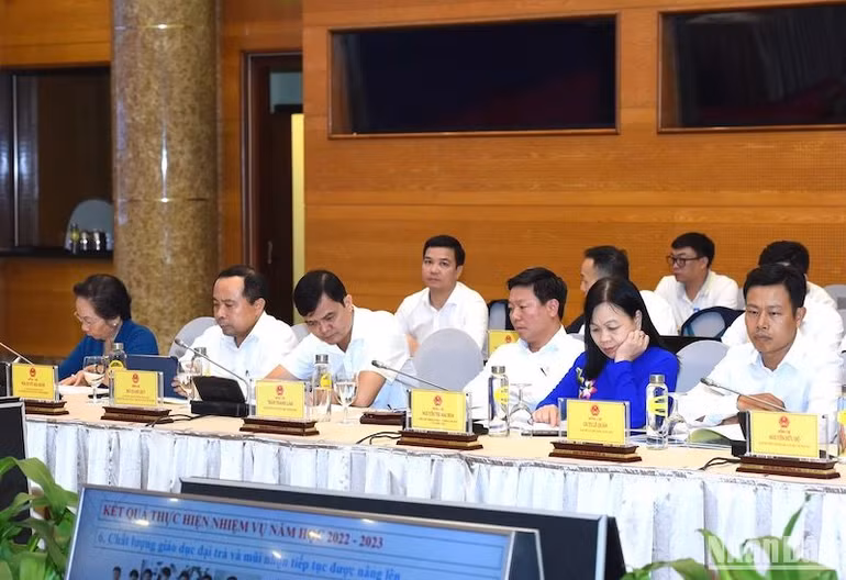 Đại biểu dự Hội nghị. (Ảnh: TRẦN HẢI)